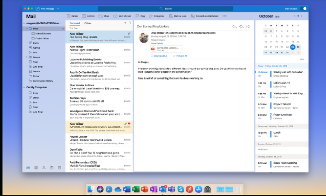 outlook app for mac free