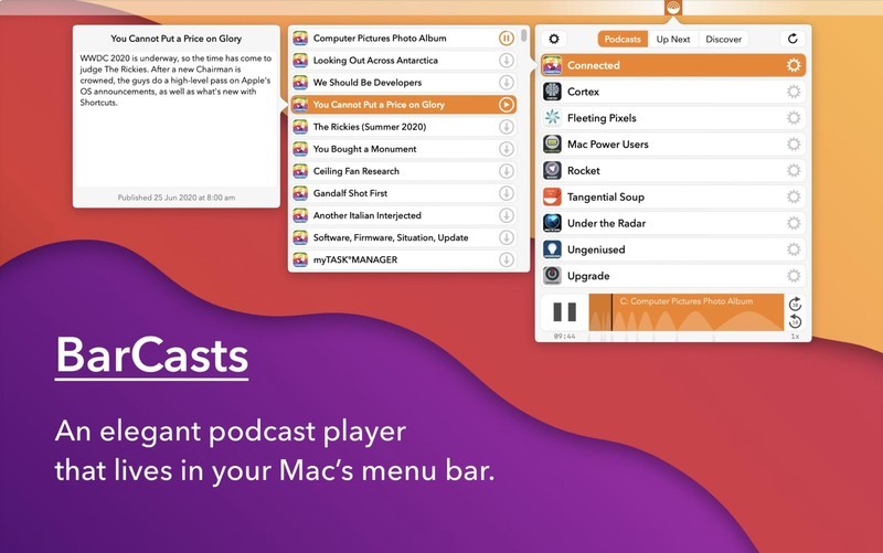podcast player for mac os high sierra